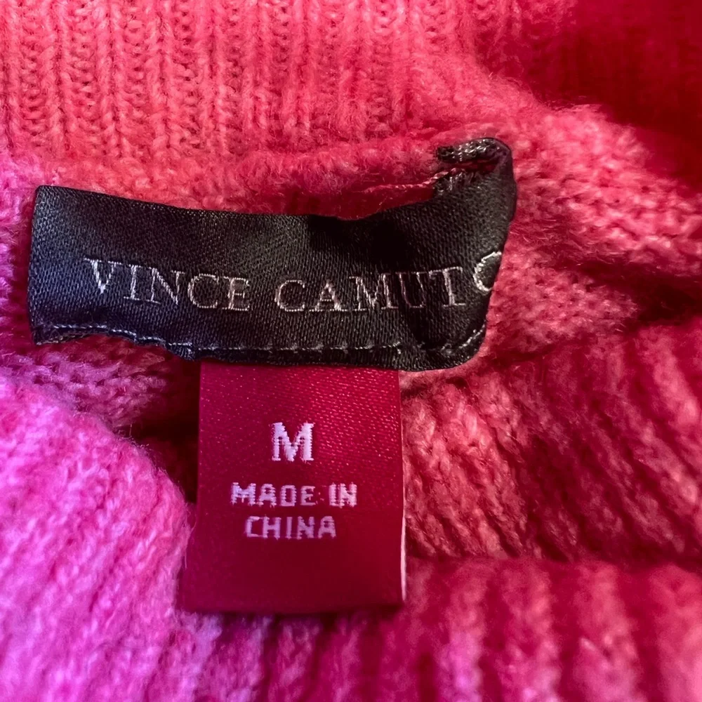 Vince Camuto Pink Cowl Neck Sweater with Soft Knit‎